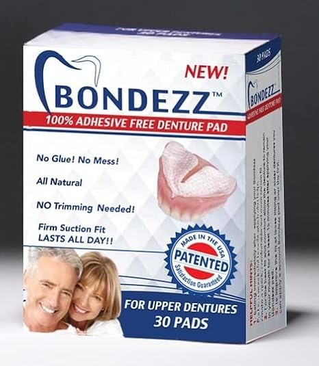 Adhesive Free Denture Pads 30 Pack J87896