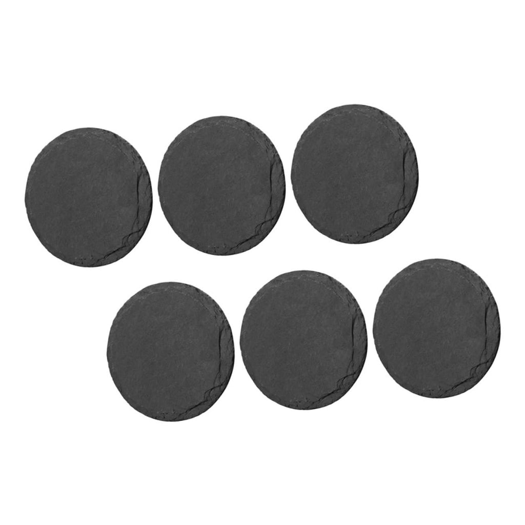 6pcs Stone Coasters Set with Non Slip Bottom U903467