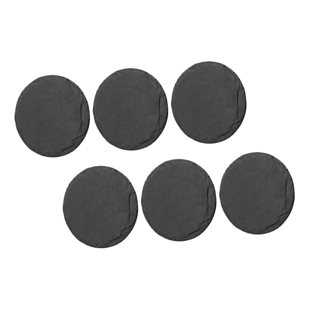 6pcs Stone Coasters Set with Non Slip Bottom U903467