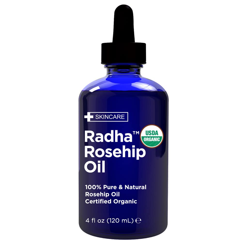4 oz Organic Rosehip Seed Oil Cold Pressed W8578