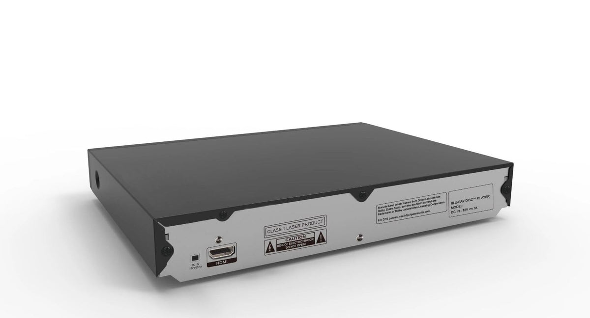 Blu-ray Player with HD Video Output up to 1920x1080 Pixels, Black I1092