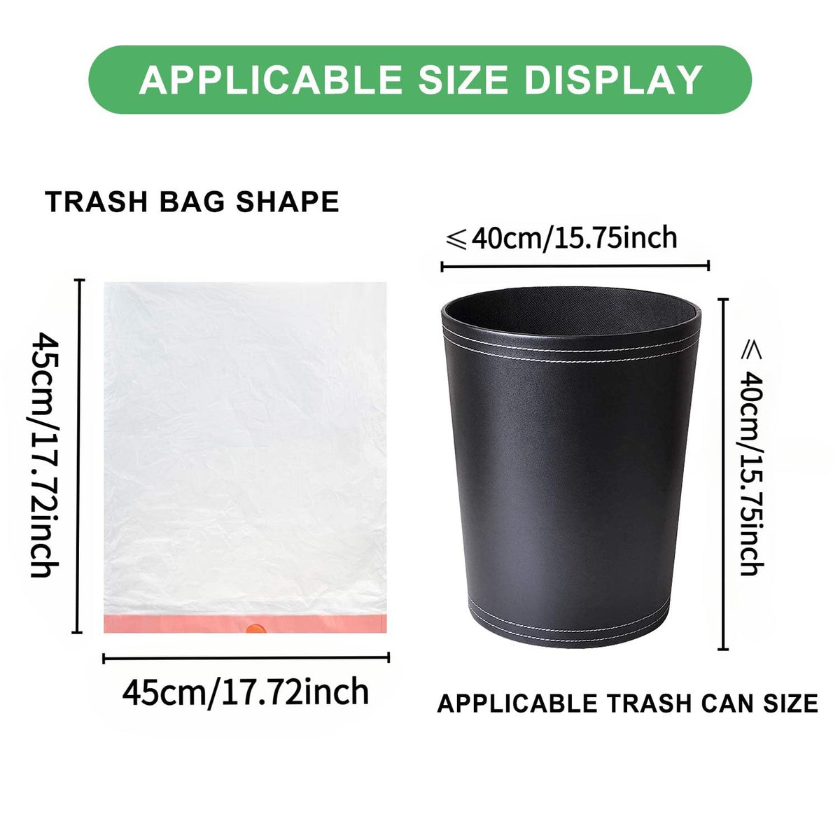2 Gallon White Drawstring Trash Bags 60 Count G917406