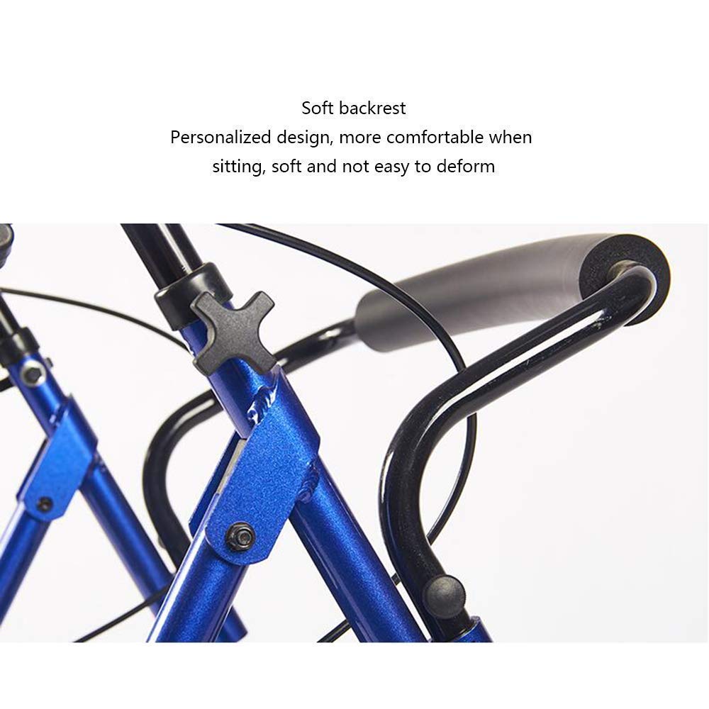Folding Rollator Walker with Seat C274799