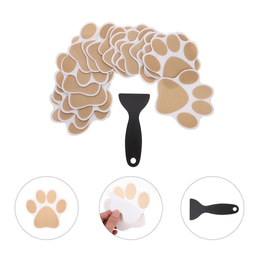 Dog Paw Bathtub Stickers PEVA Anti Slip Decal B855