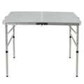 Lightweight Portable Aluminum Folding Camping Table with Adjustable Legs F343