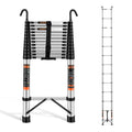 16.5 ft Telescoping Ladder with Hooks 330 lbs X64555