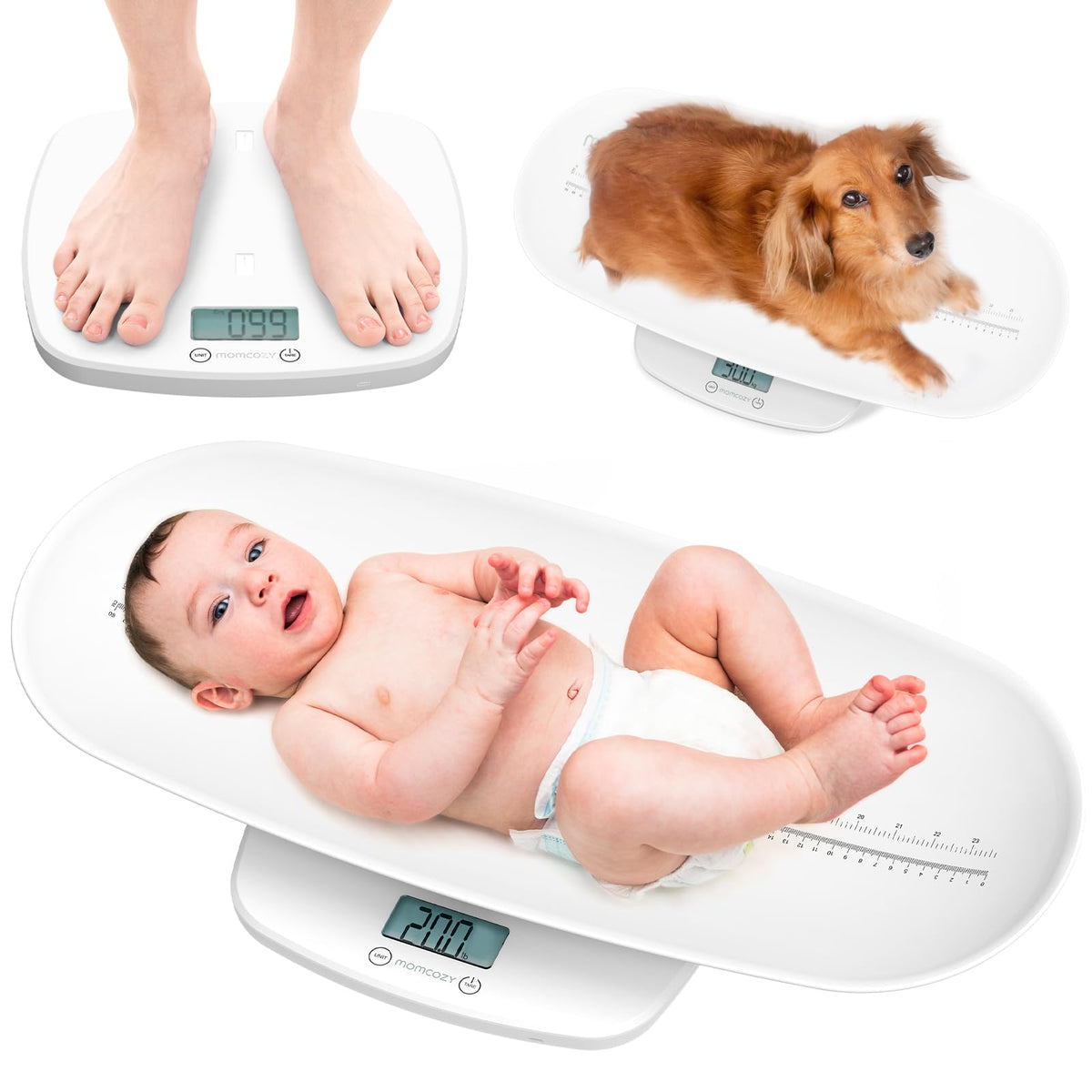 Multi-Functional Digital Baby Scale 330lb U50535