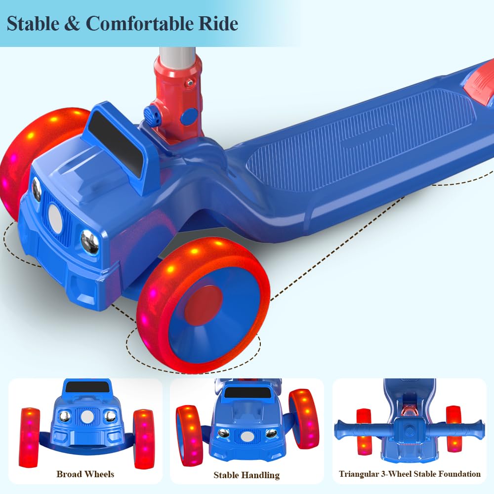 Foldable 3 Wheel Kids Scooter W2092