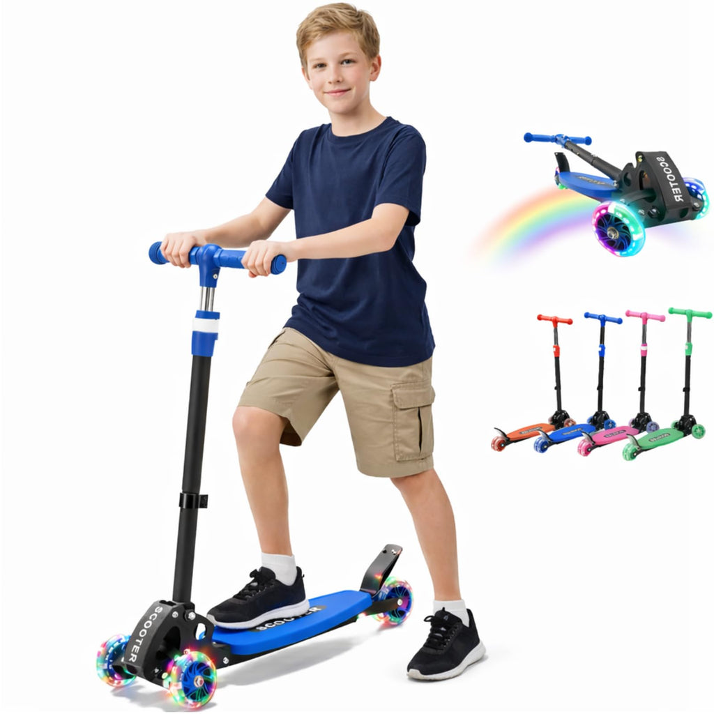 3 Wheel Kids Scooter with LED Light-Up Wheels V54239