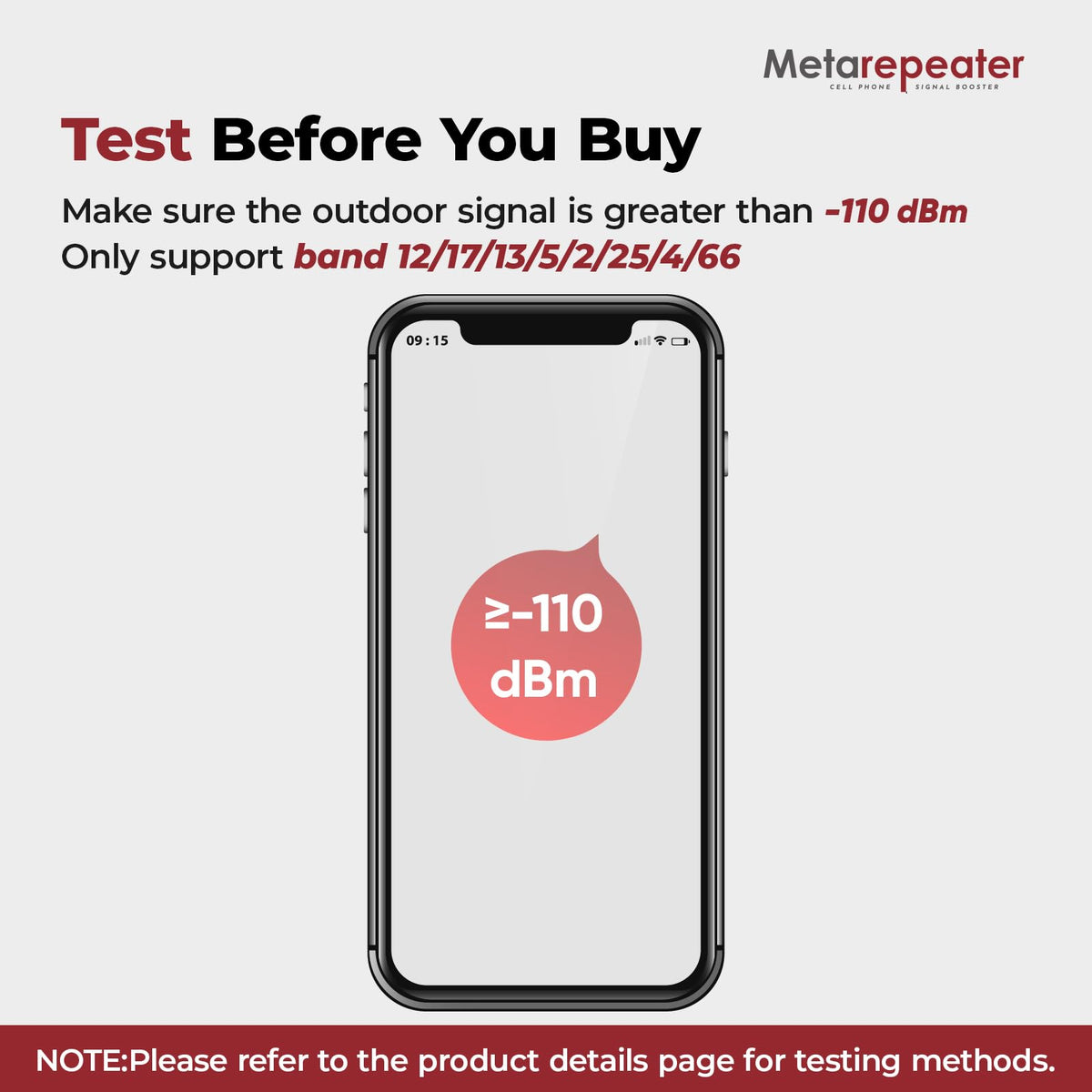 Cell Phone Signal Booster with LCD Display T8096