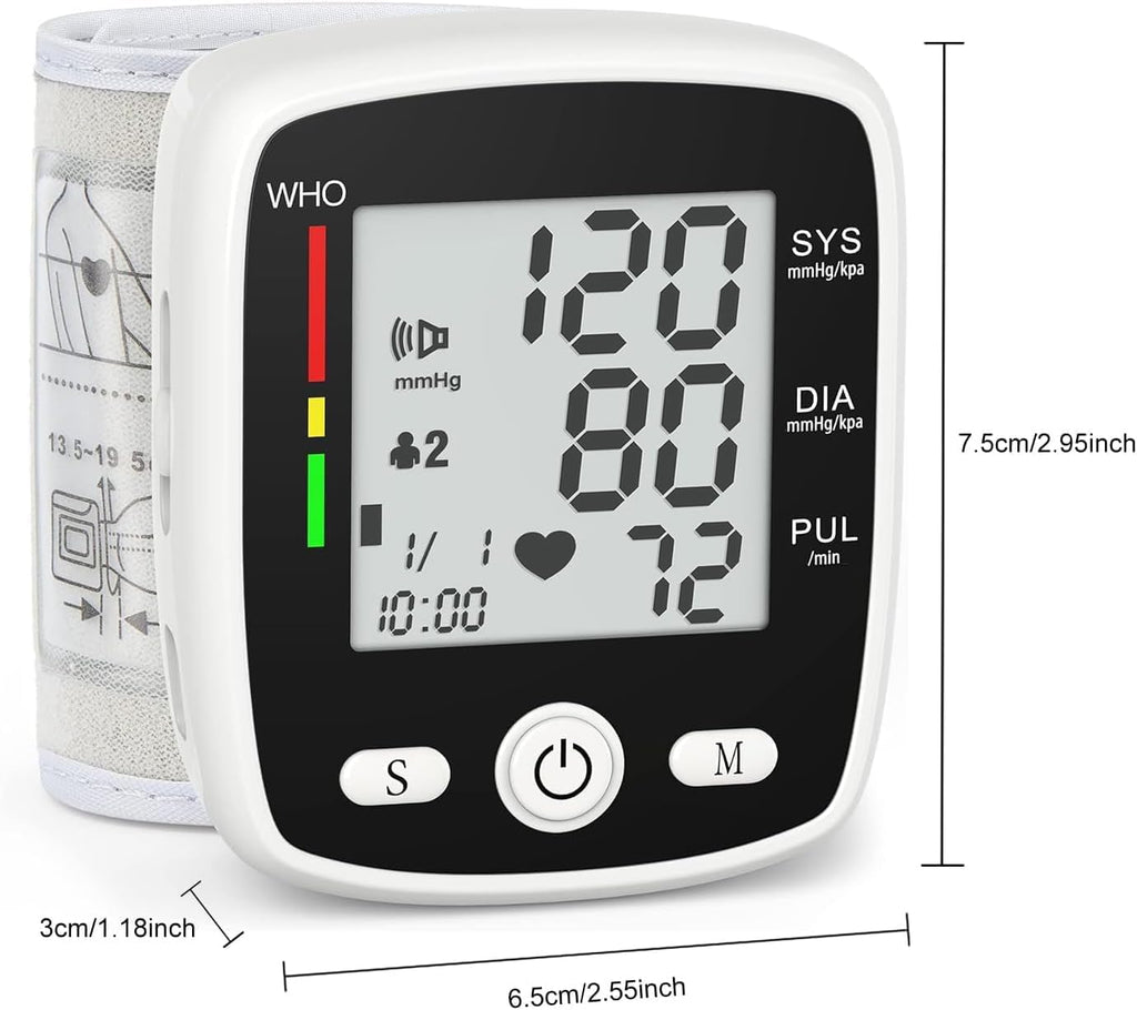 Blood Pressure Monitor Wrist Z124