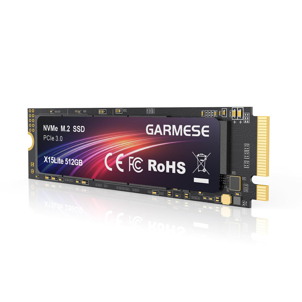 512GB PCIe Gen3x4 NVMe M.2 2280 SSD J89117