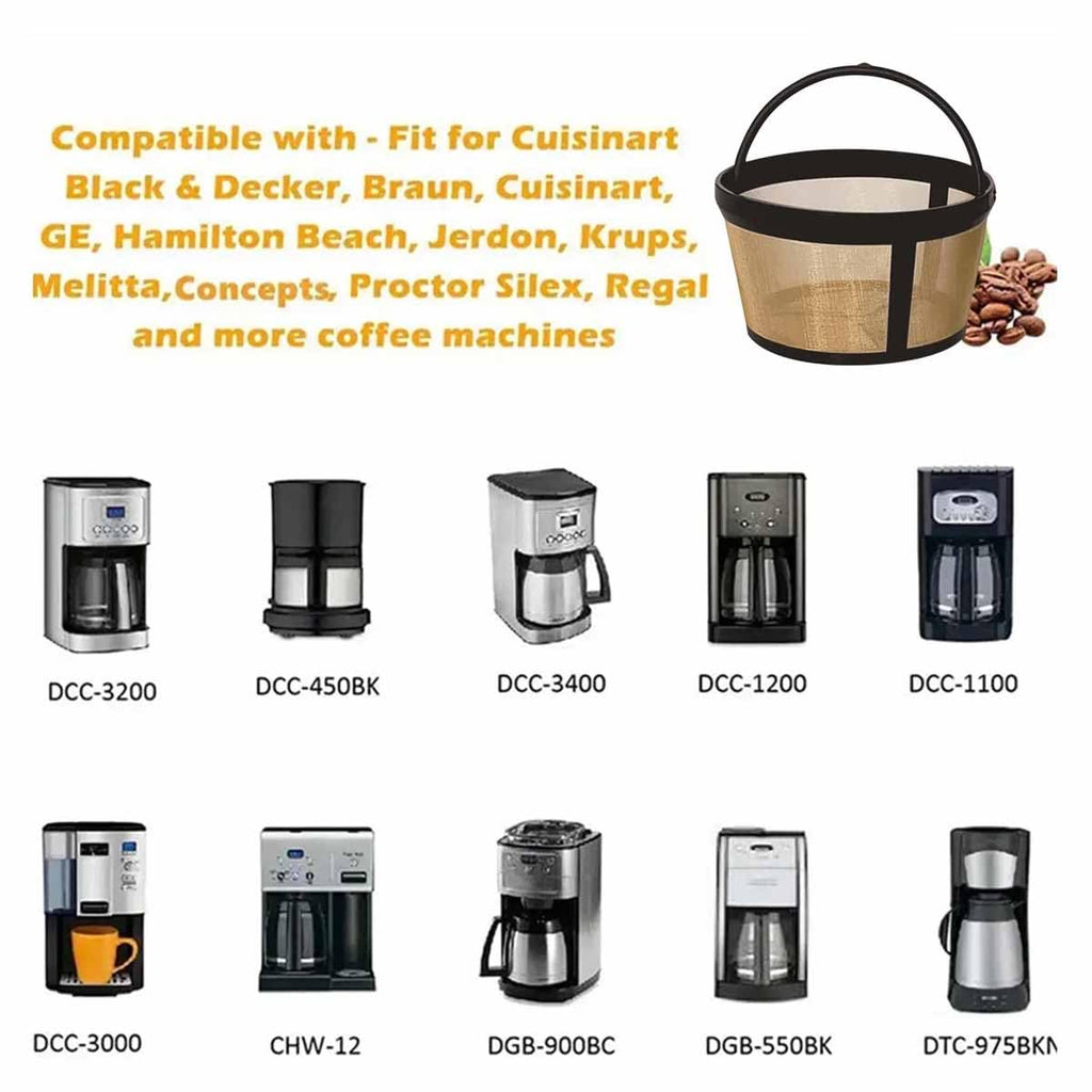 8-12 Cup Stainless Steel Coffee Filter D789073