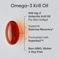 Triple Strength Omega-3 Fish Oil, Antarctic Krill Oil Mini-Softgels, Apple Cider Vinegar & Exogenous Ketones Q7562
