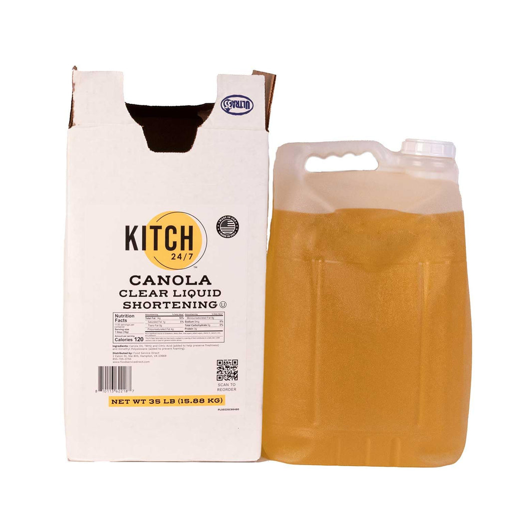 Canola Clear Liquid Shortening 35 lb Bulk B3444