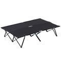 2 Person Folding Camping Cot with Carry Bag, 300 lbs Capacity G29017