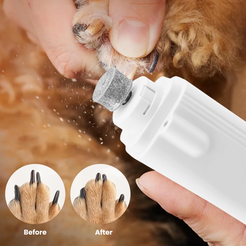 2 in 1 Cat Dog Nail Clippers & Grinder with LED Light X5976