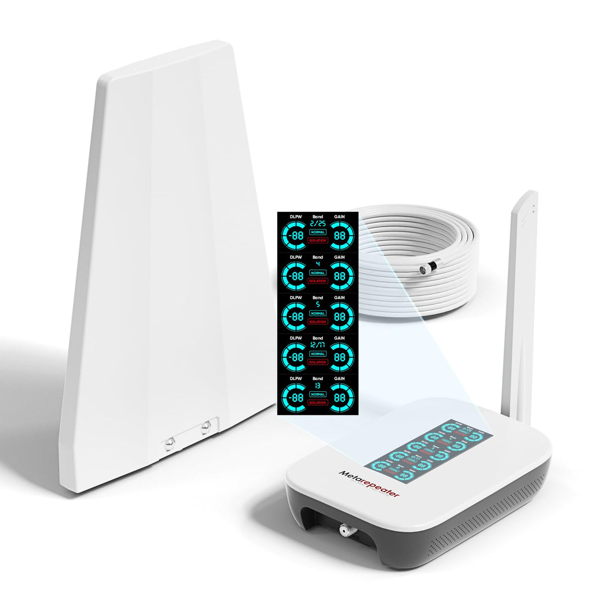 Cell Phone Signal Booster with LCD Display T8096