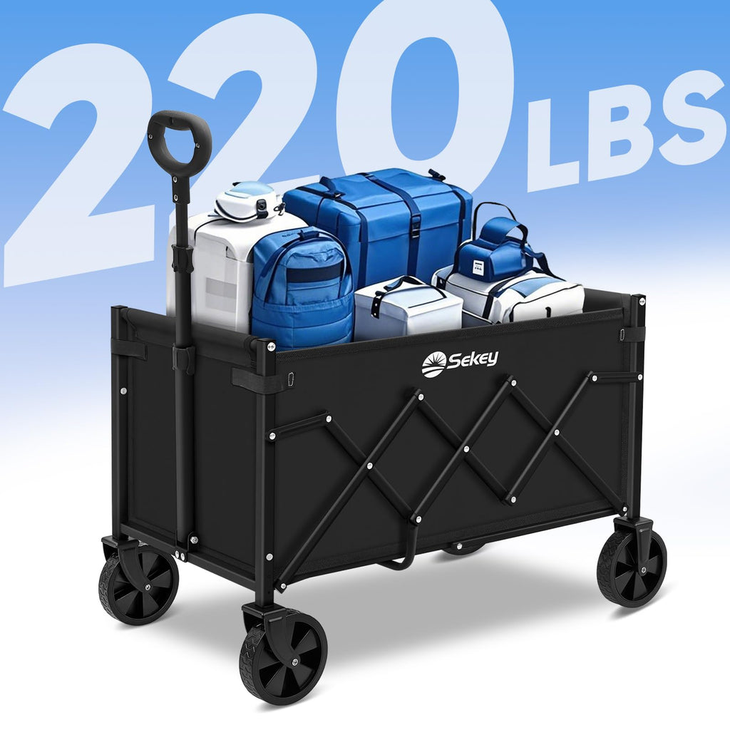 Lightweight Collapsible Wagon, 220 lb Capacity Y42293