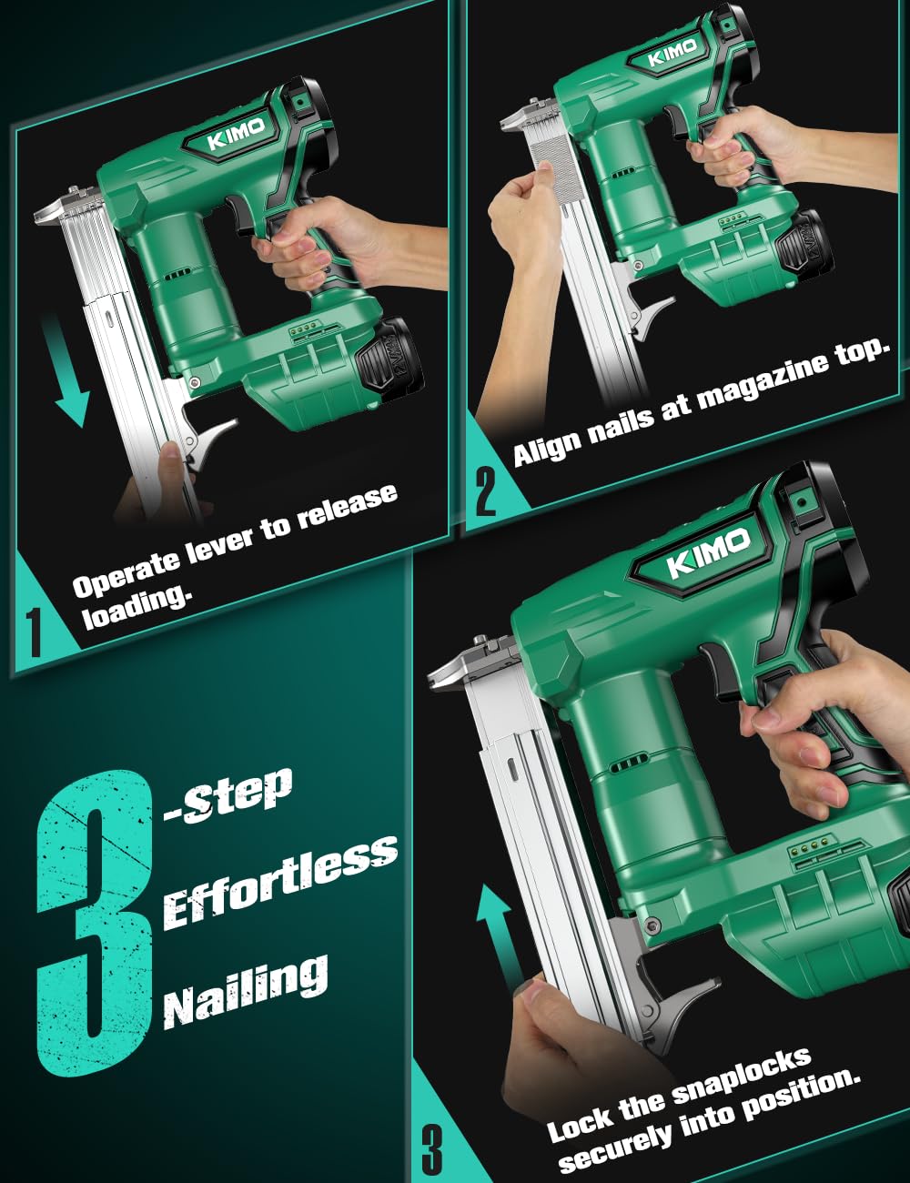 Cordless 18 Gauge Brad Nailer W95856