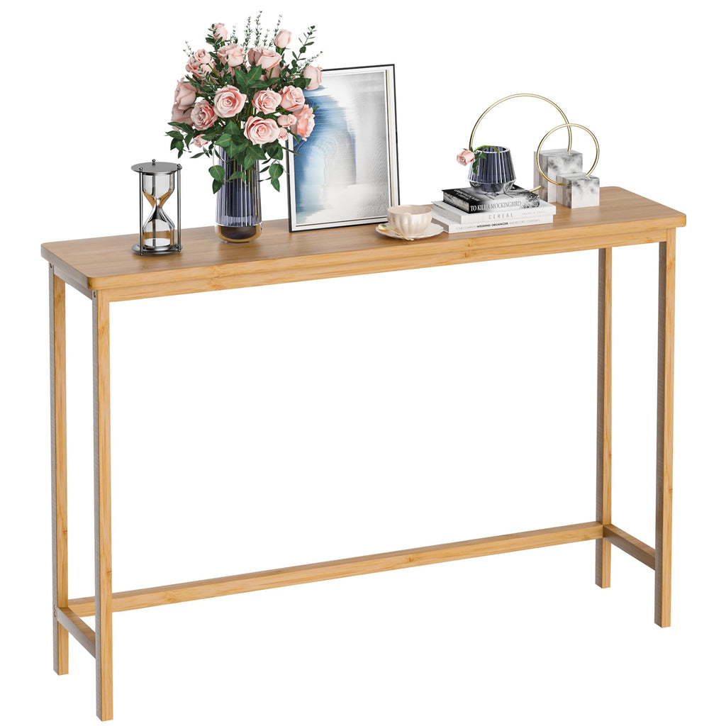 39" Natural Bamboo Console Table H61120