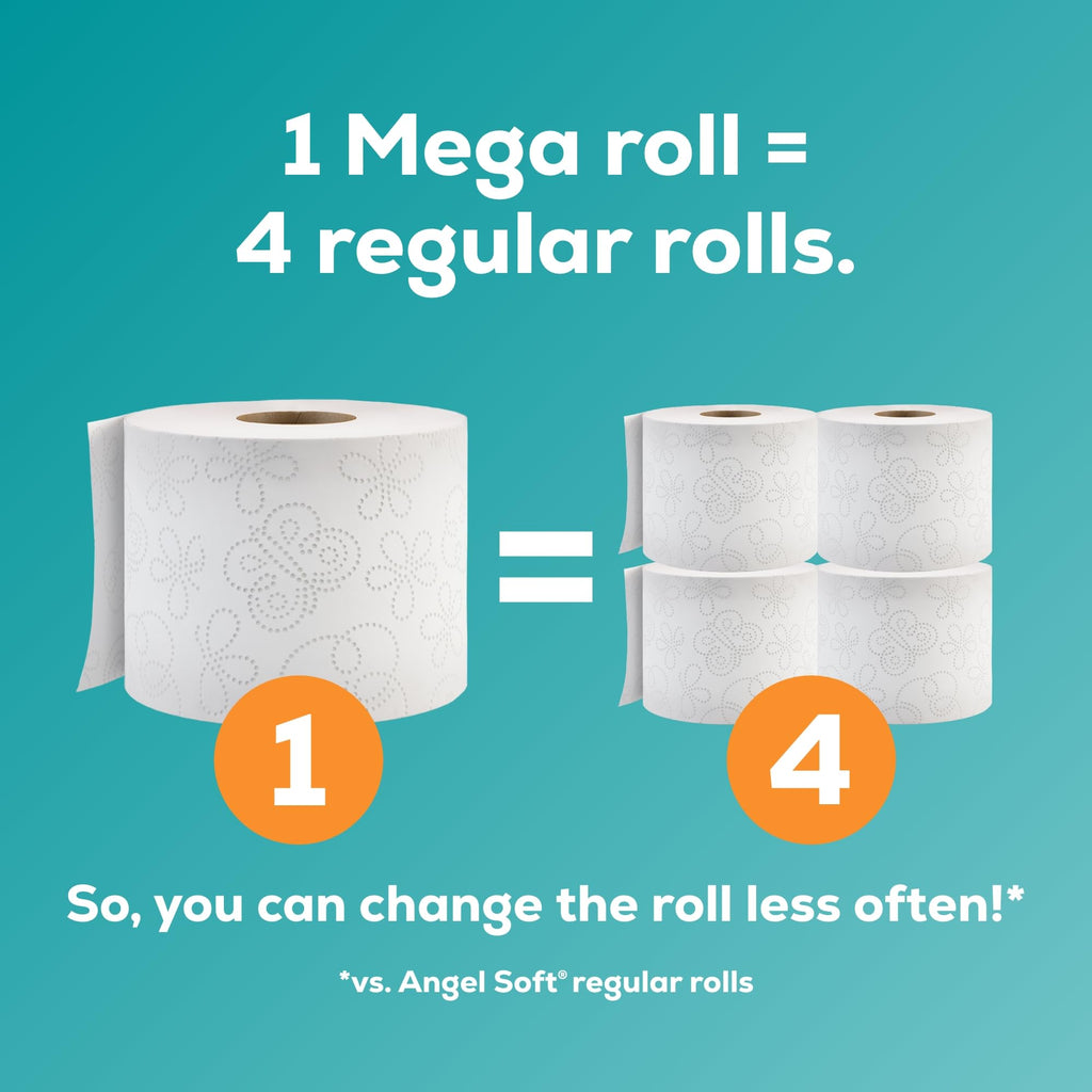 Toilet Paper 48 Mega Rolls T99683