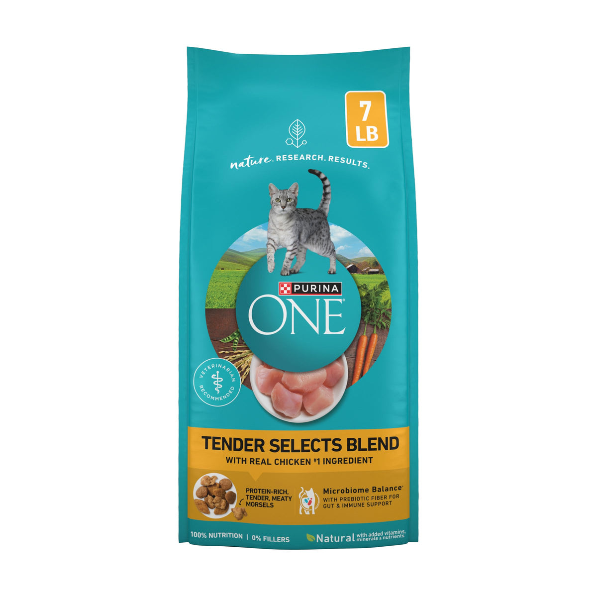 Dry Cat Food Chicken 7 lb Bag O1323