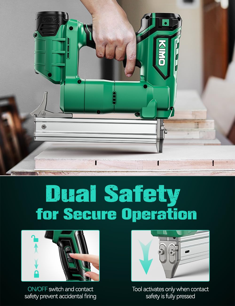 Cordless 18 Gauge Brad Nailer W95856