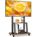 Mobile TV Cart for 37"-75" TVs with Wheels P65754