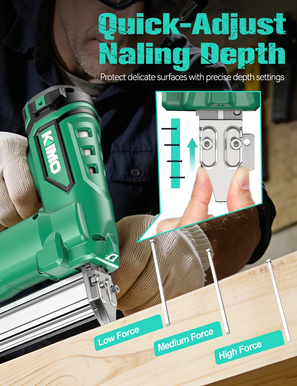 Cordless 18 Gauge Brad Nailer W95856