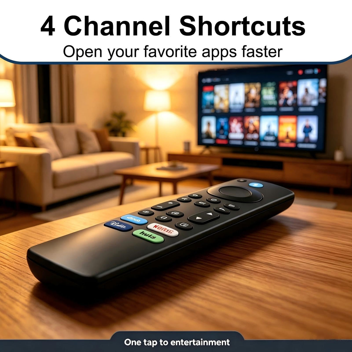 Replacement Remote for Smart TV T50670