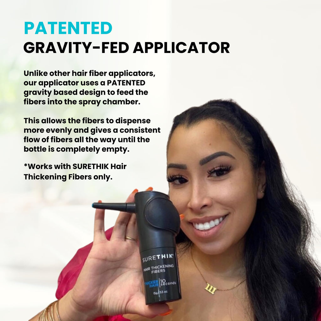 15g Hair Fiber 4 Piece Set with Application Tools Y9378