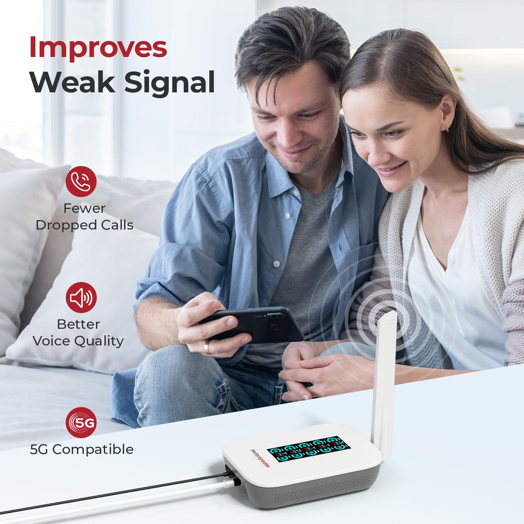 Cell Phone Signal Booster with LCD Display T8096
