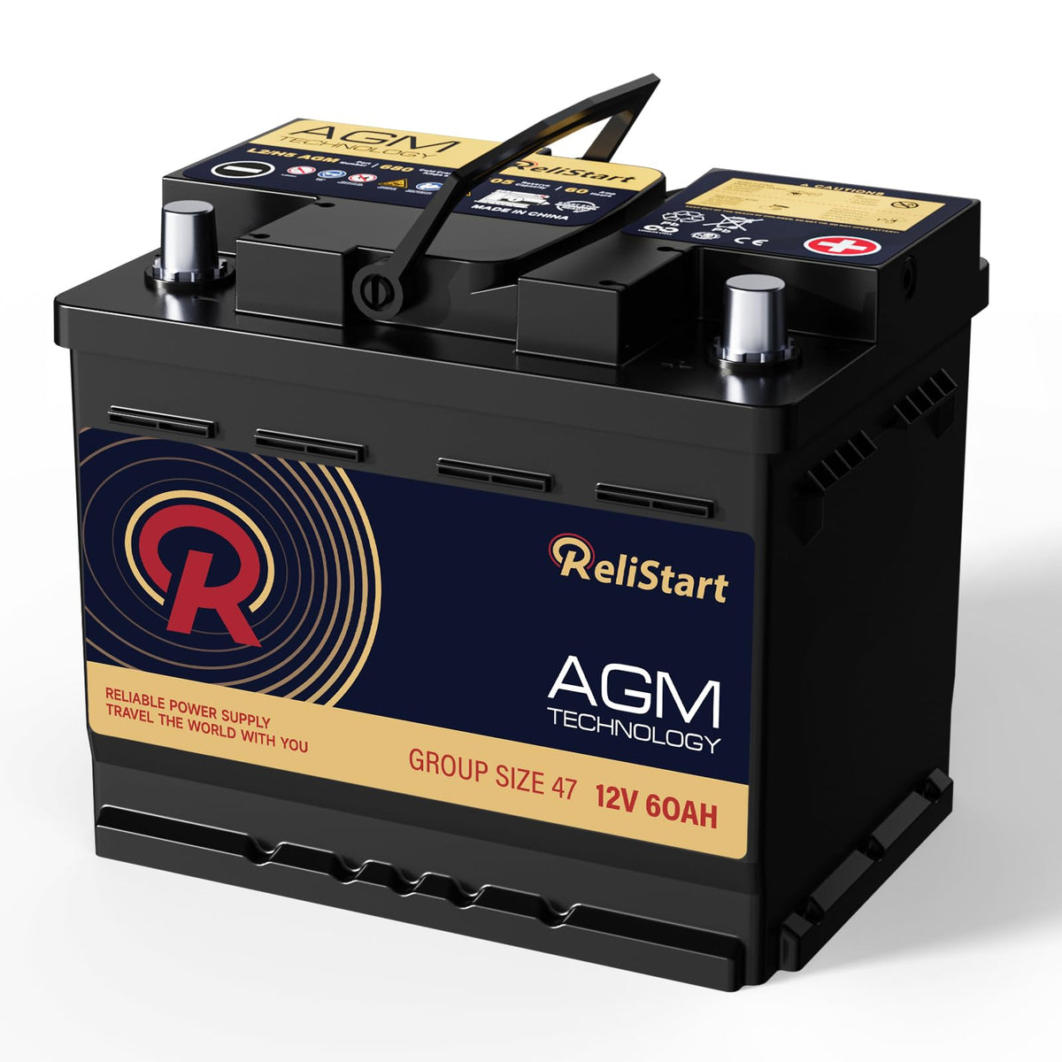 12V 60Ah Group 47 Automotive Battery Q1996