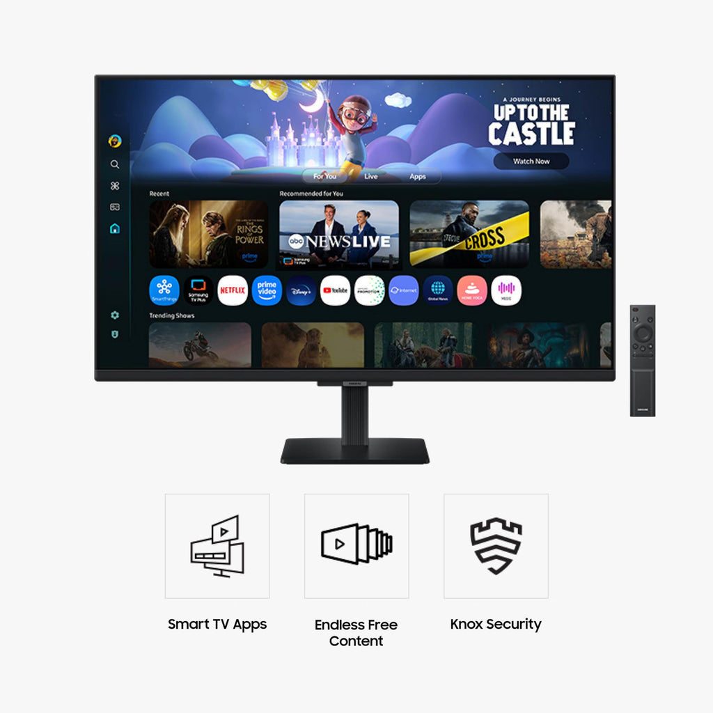 32-Inch FHD Smart Monitor with Streaming TV, Speakers, HDR10, Black H97983