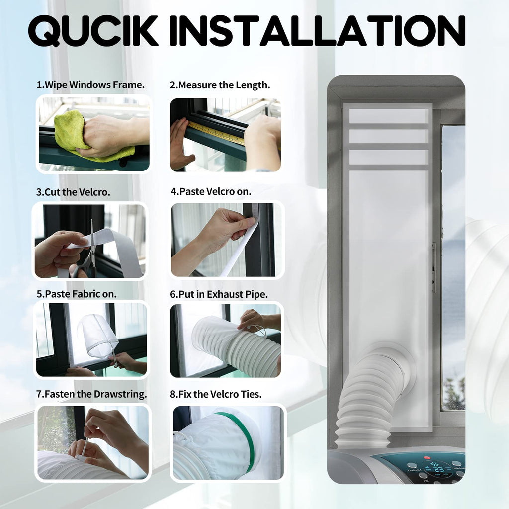 Portable AC Window Vent Kit T2641