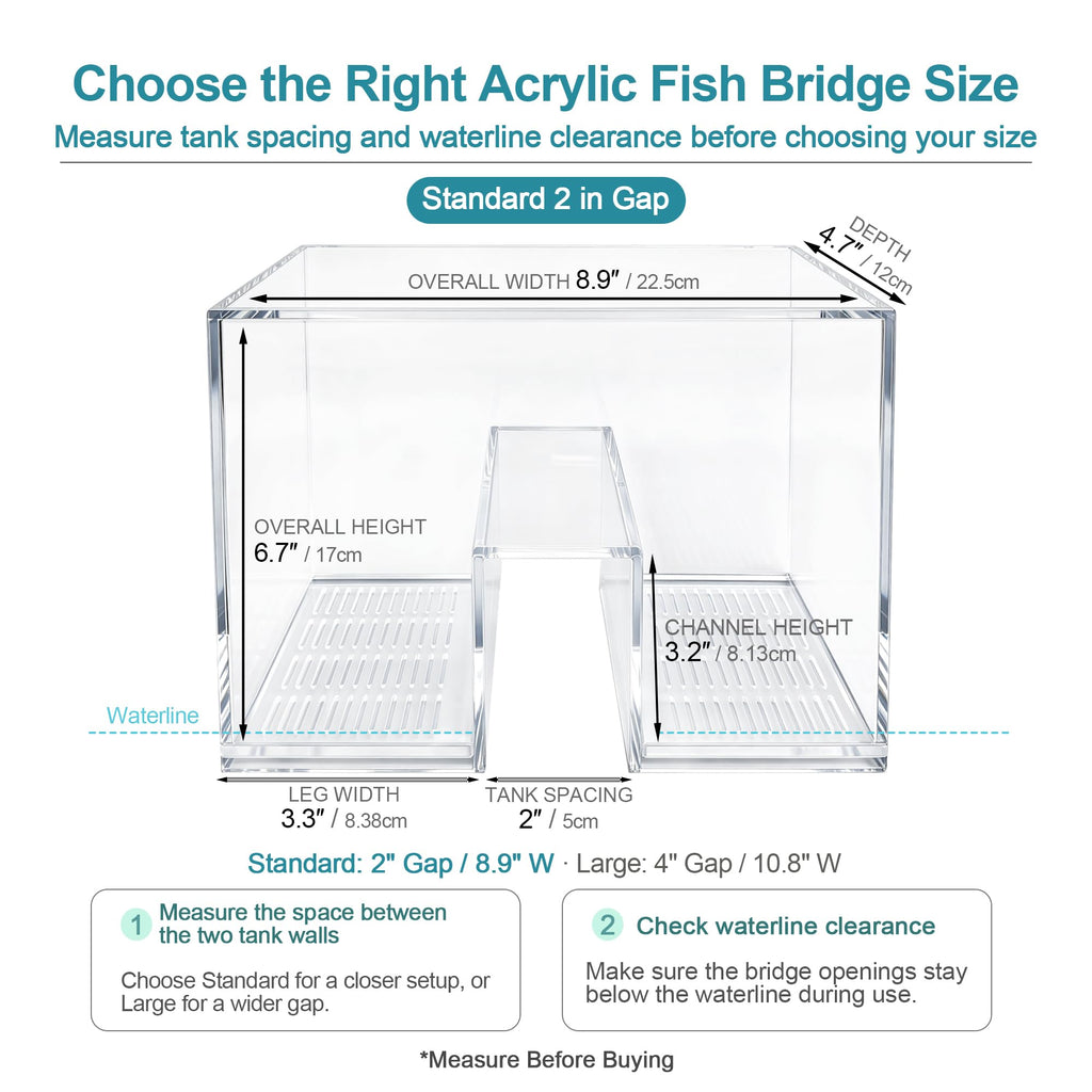 Aquarium Bridge Fish Tank Kit N804