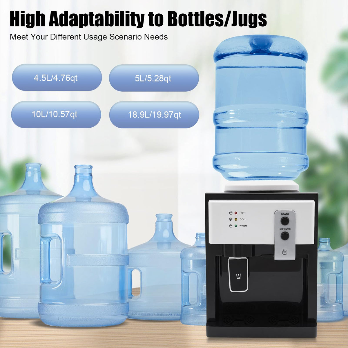 Top Loading Water Cooler Dispenser for 5 Gallon Bottle P9741