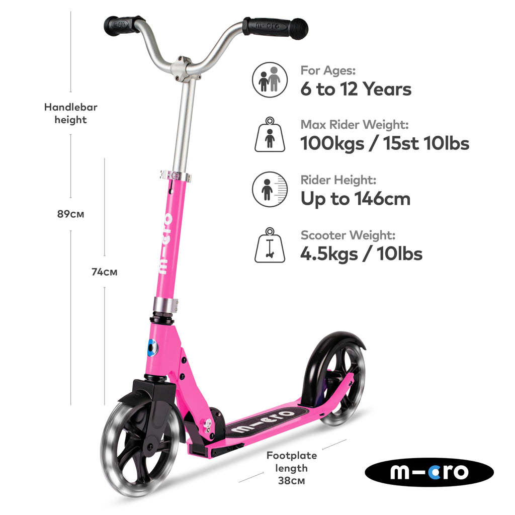 2 Wheel Foldable Kids Scooter with Adjustable Handlebar X764200