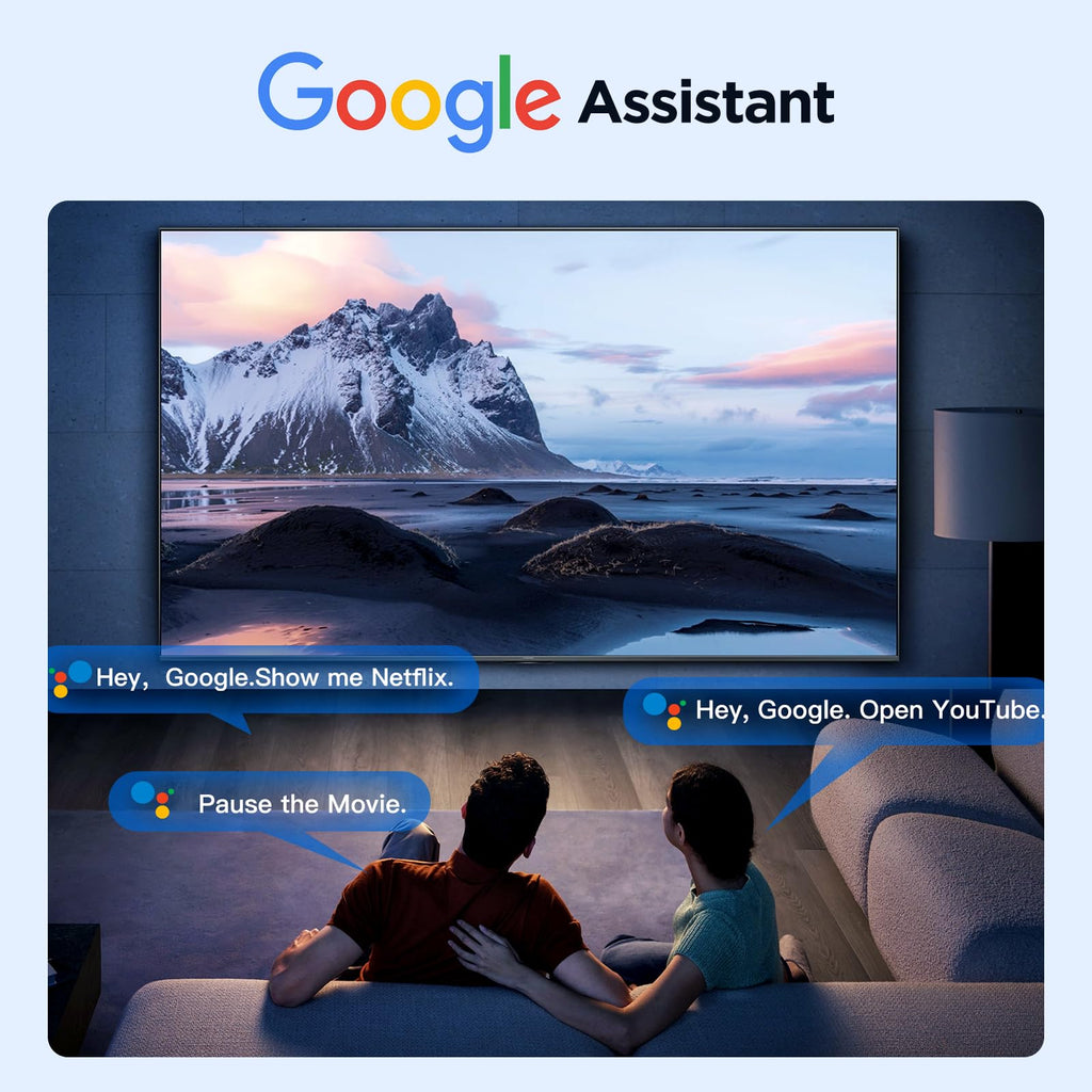 Android TV Box 4K Streaming Device 2GB RAM 16GB ROM White J727