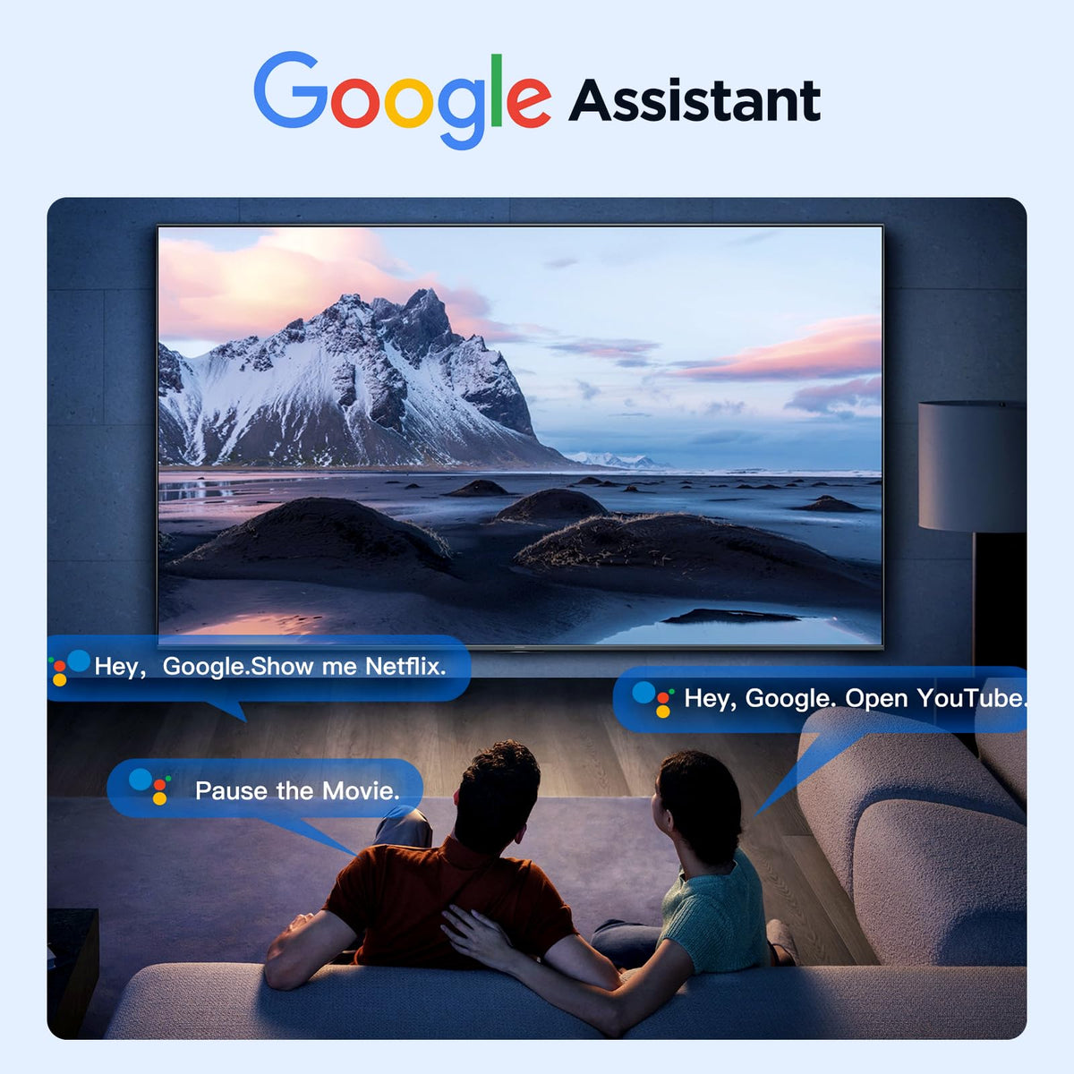 Android TV Box 4K Streaming Device 2GB RAM 16GB ROM White J727