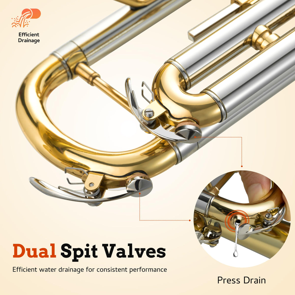 Bb Trumpet Brass Student Set Q892665