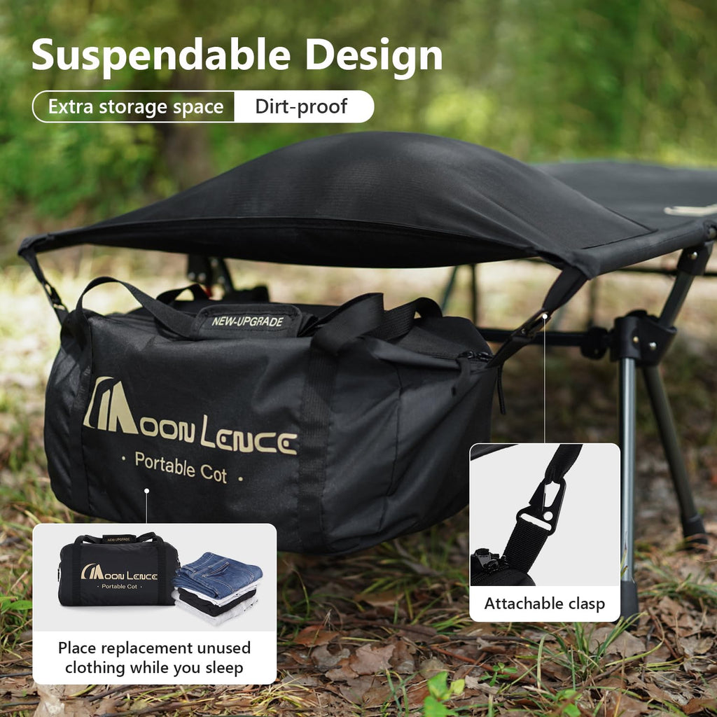 Height Adjustable Folding Camping Cot Q86444