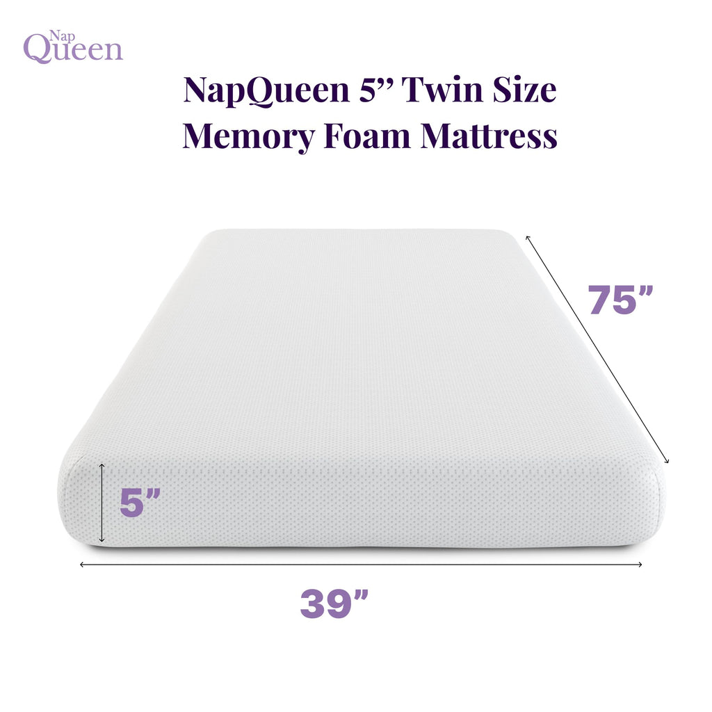 5 Inch Twin Memory Foam Mattress B60695