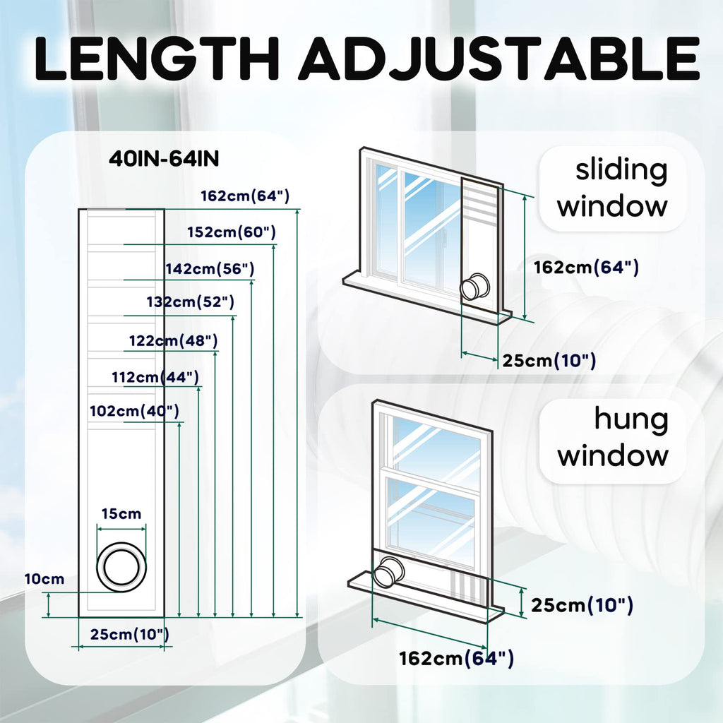 Portable AC Window Vent Kit T2641