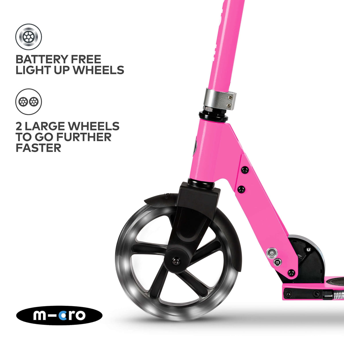 2 Wheel Foldable Kids Scooter with Adjustable Handlebar X764200