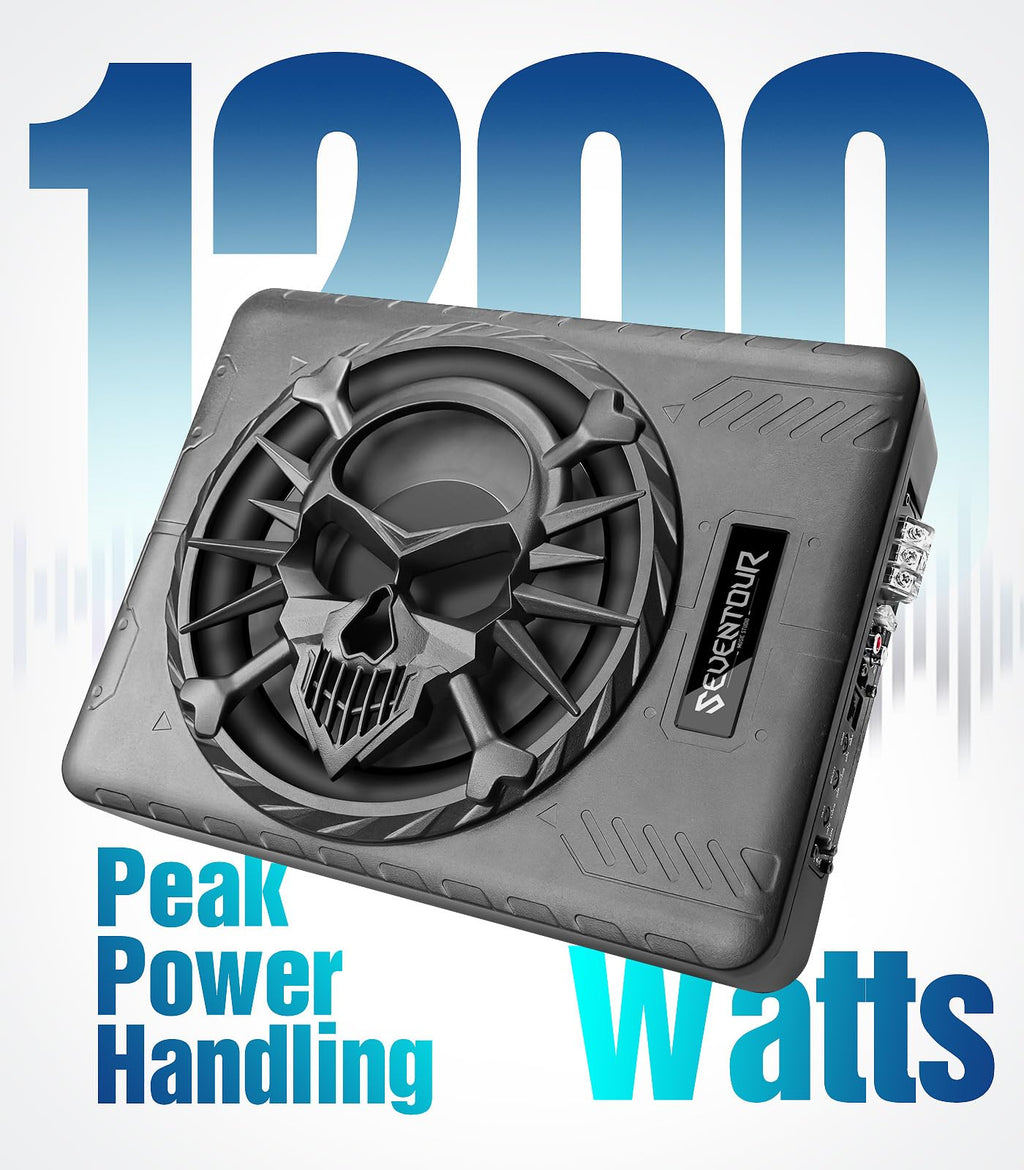1200W Under Seat Car Subwoofer and Amp P720775