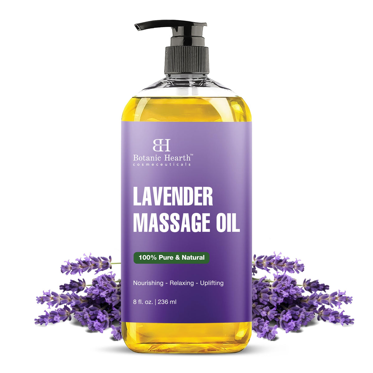 Lavender Massage Oil 8 Fl Oz Q784