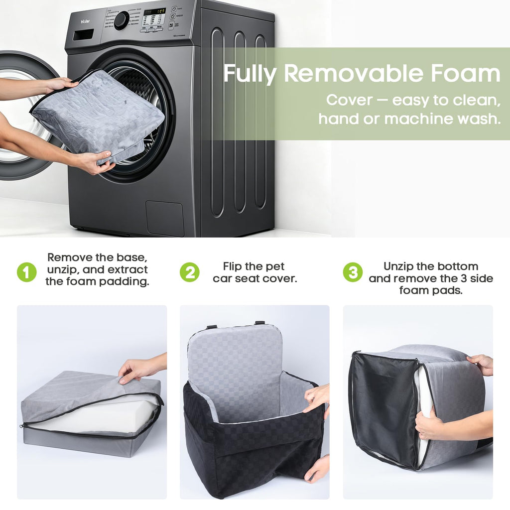 Waterproof Dog Booster Car Seat J6555