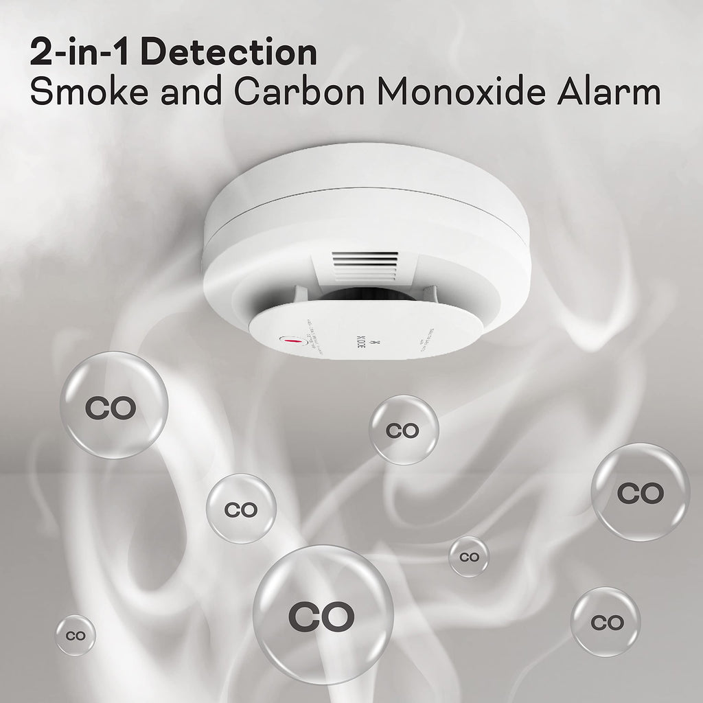 Smoke & Carbon Monoxide Detector, AA Battery Powered M562885